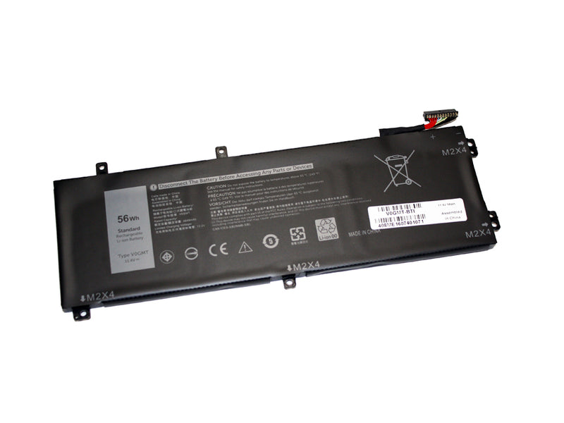 Powerwarehouse PWH-V0GMT 3-Cell 11.4V 4649mah Li-Ion Notebook Battery for Dell G7 7700, Vostro 7500