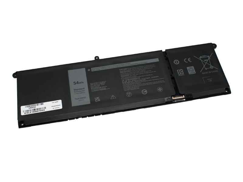 Powerwarehouse PWH-V6W33 4-cell 15V, 3420mah LiIon Internal Notebook Battery for Dell Inspiron 3510, 3511, 3515, 5310, 5410, 5415, 5418, 5510, 5515, 5518, Latitude 3320, 3420, 3520, Vostro 3510, 5310, 5410, 5510